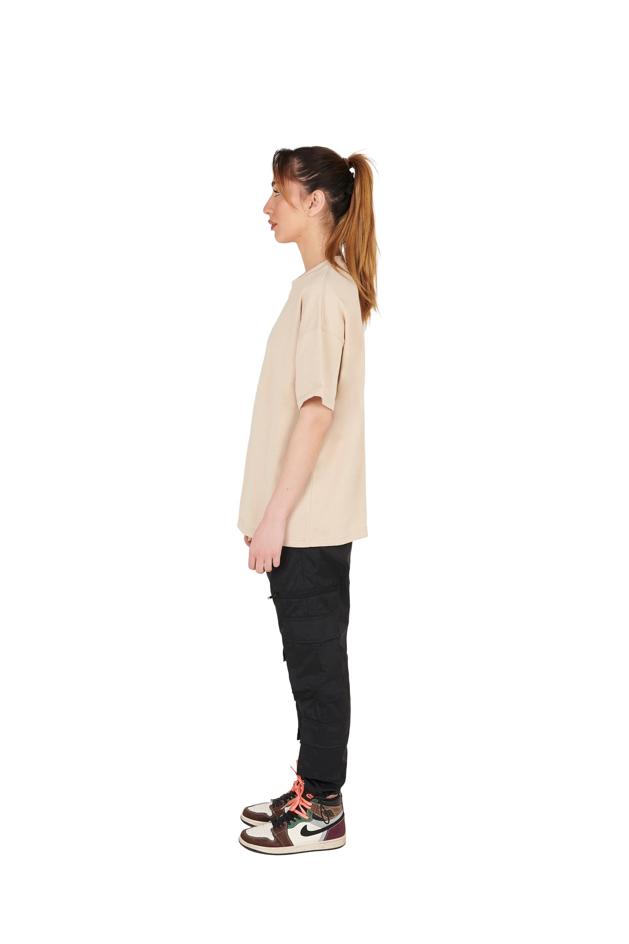 Sand Heavyweight Cotton T-Shirt