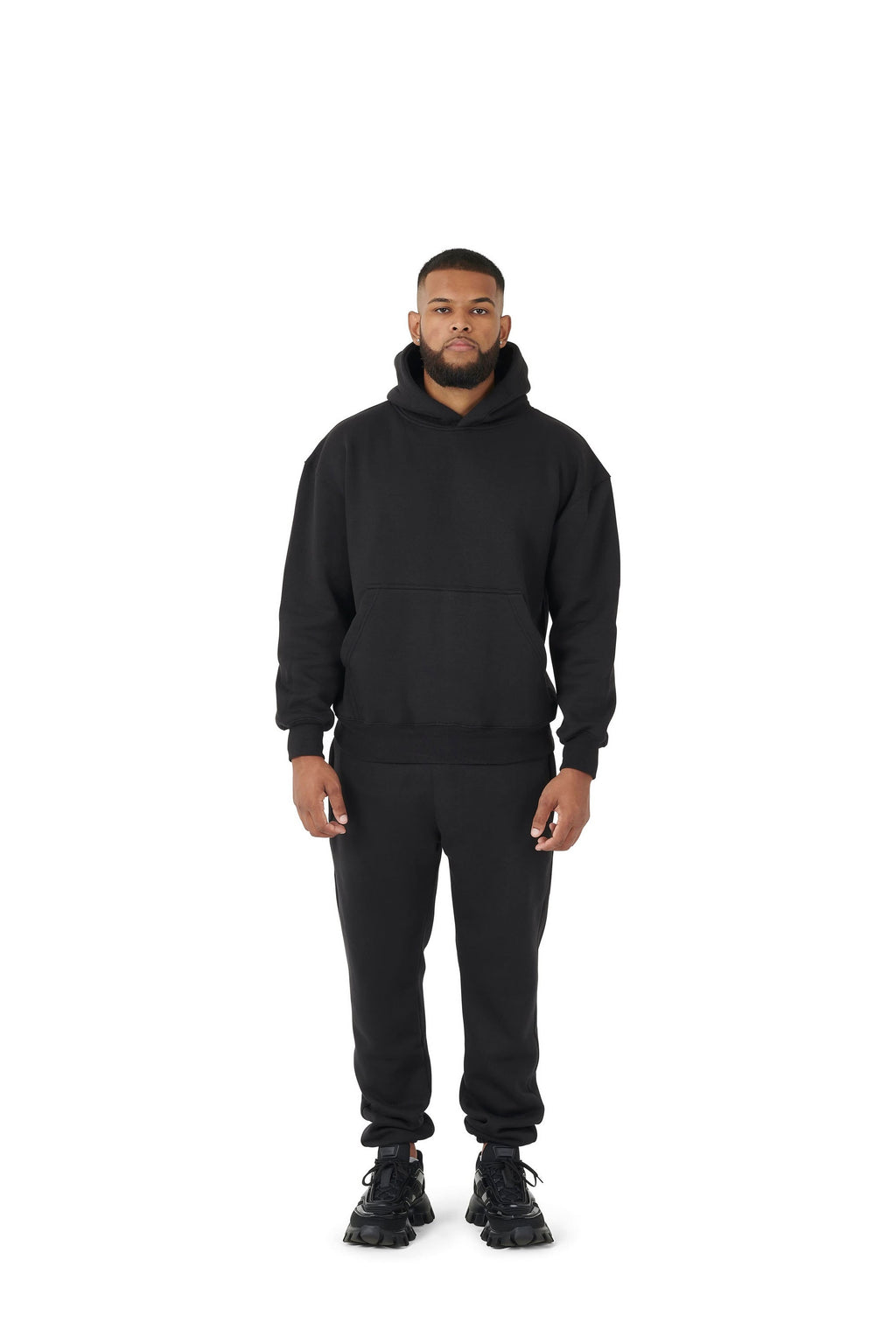 450 GSM Luxury Hoodies Black