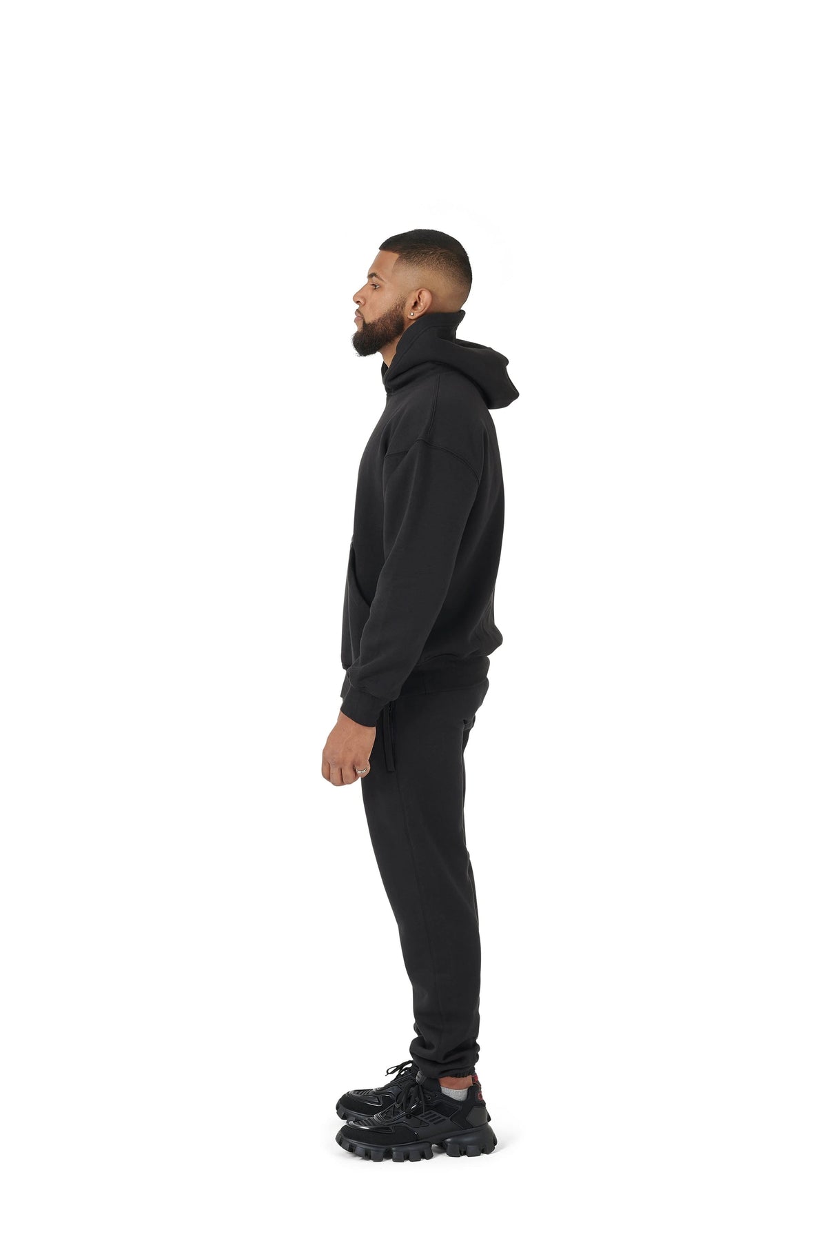 450 GSM Luxury Hoodies Black