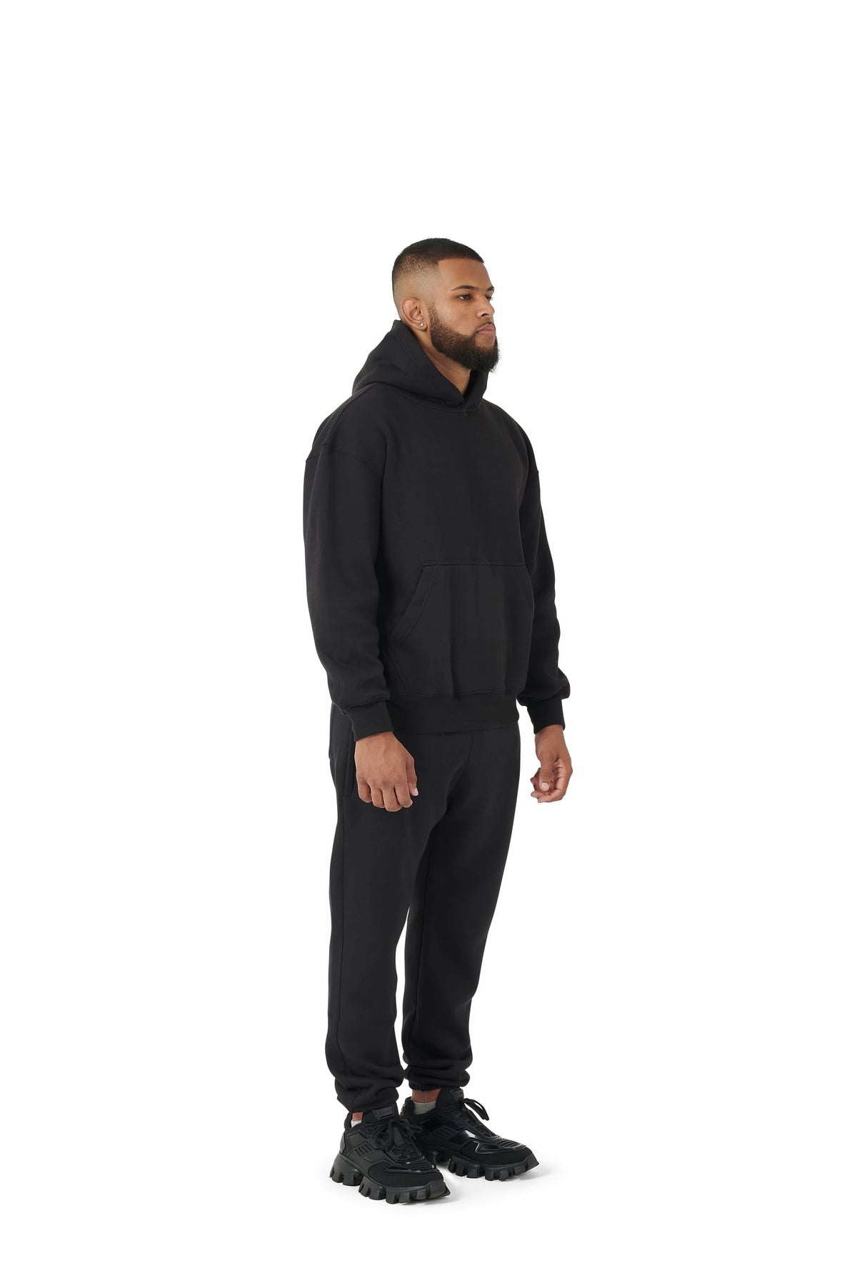 450 GSM Luxury Hoodies Black