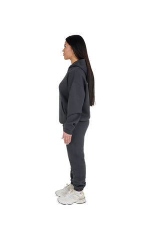 450 GSM Luxury Hoodies Fume Grey